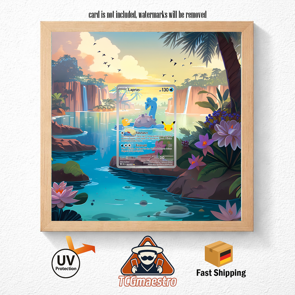 Bilderrahmen Pokémon Lapras 30th 131 Display Art Frame