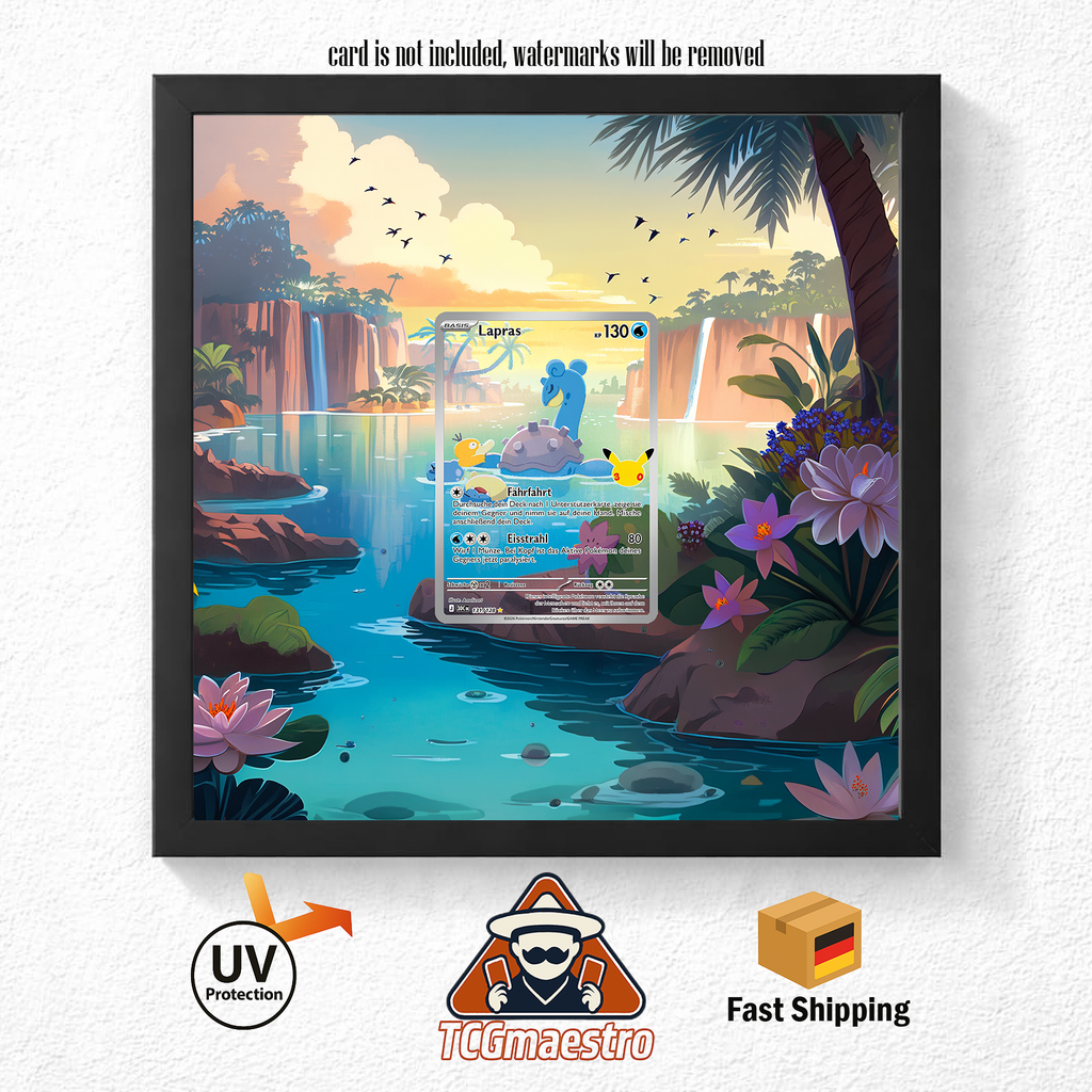 Bilderrahmen Pokémon Lapras 30th 131 Display Art Frame