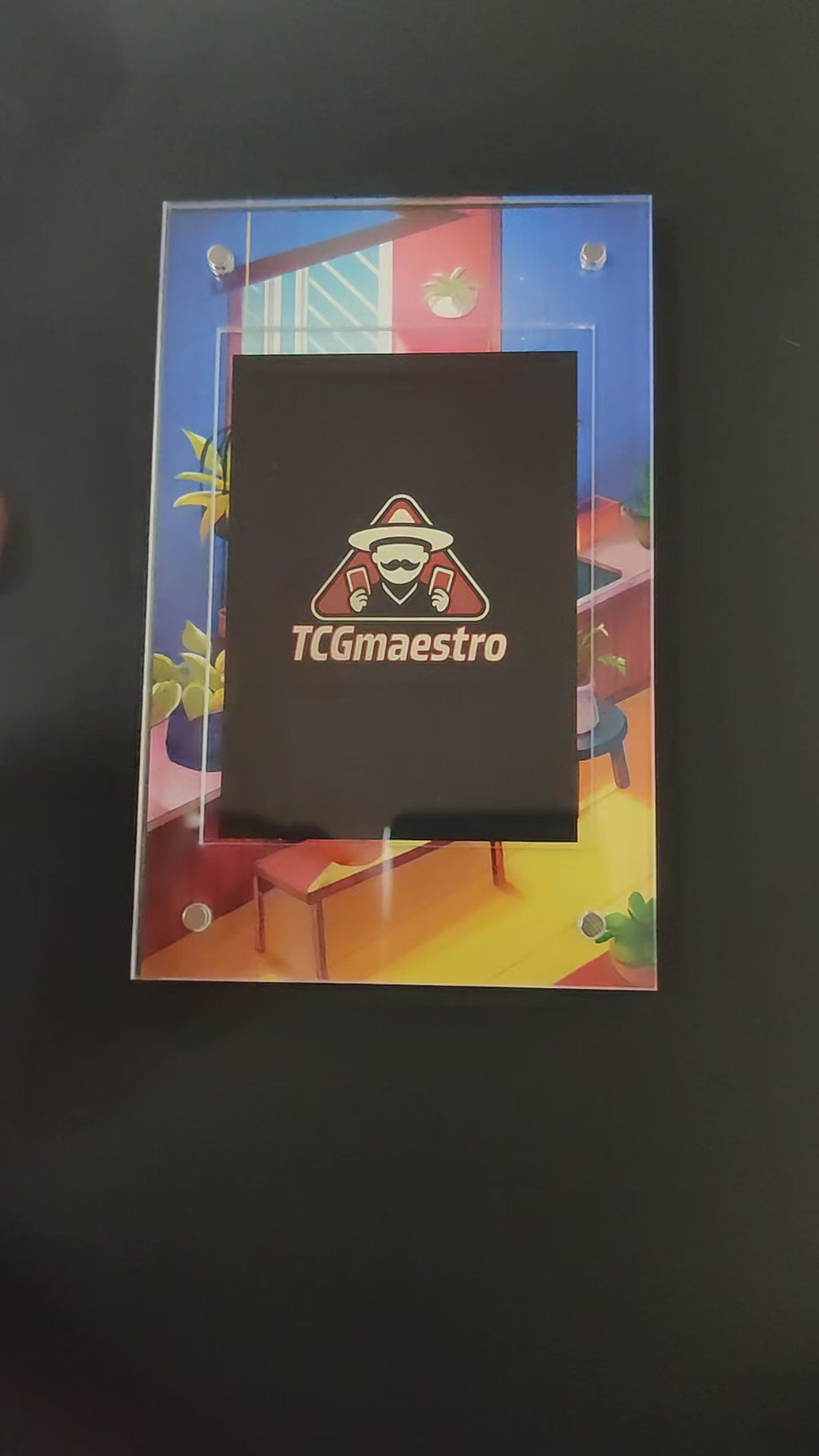 Pikachu SSP 238/191 Pokémon Extended Artwork Frame & protective Display Case